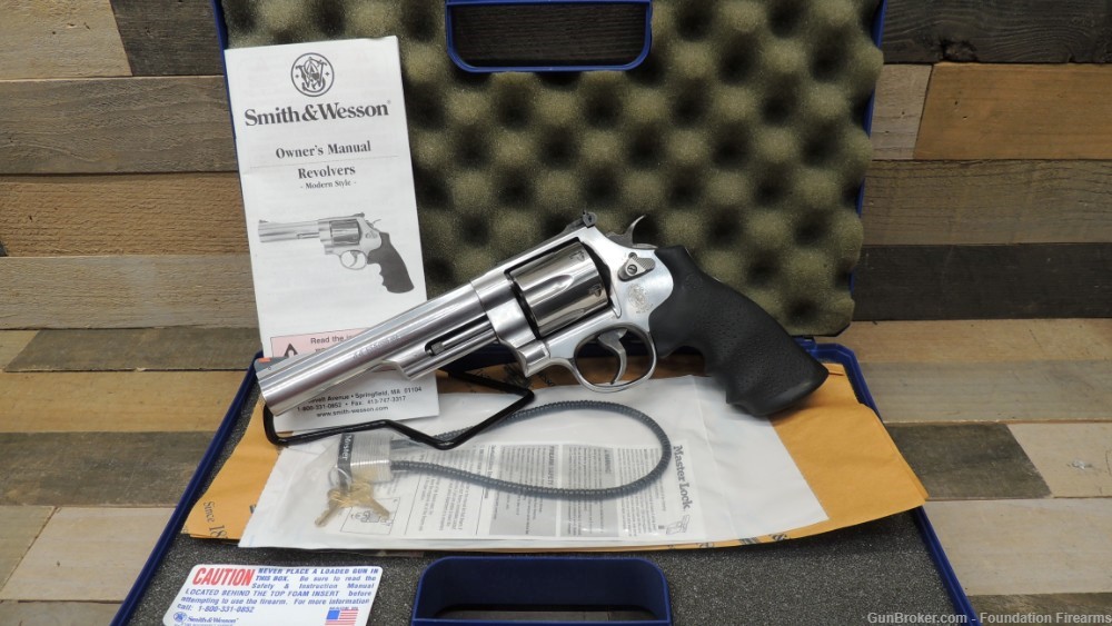 Smith & Wesson 629-6 .44 Magnum Revolver 6 Shot 6" 163606-img-0