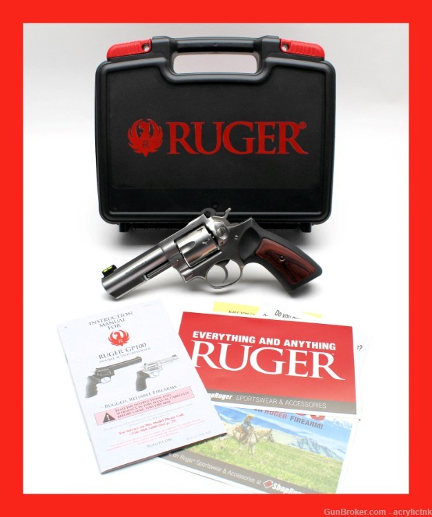 Ruger GP100 357 Mag 7 Shot Priced To Sell 4.2" FREE SHIPPING W/BUY IT NOW!-img-0