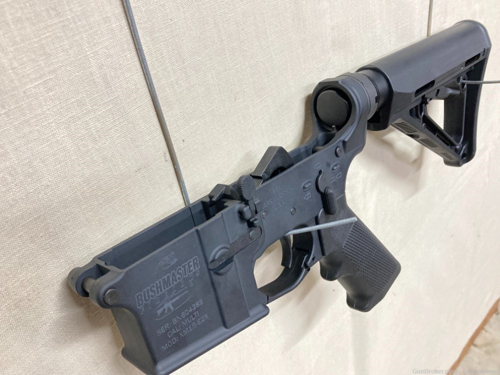 AR-15 Bushmaster XM15 complete lower receiver 5.5# trigger MOE-img-5