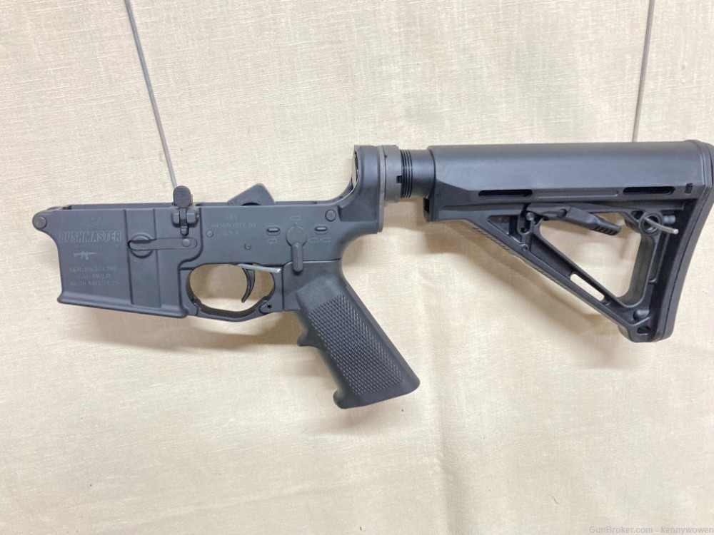 AR-15 Bushmaster XM15 complete lower receiver 5.5# trigger MOE-img-0