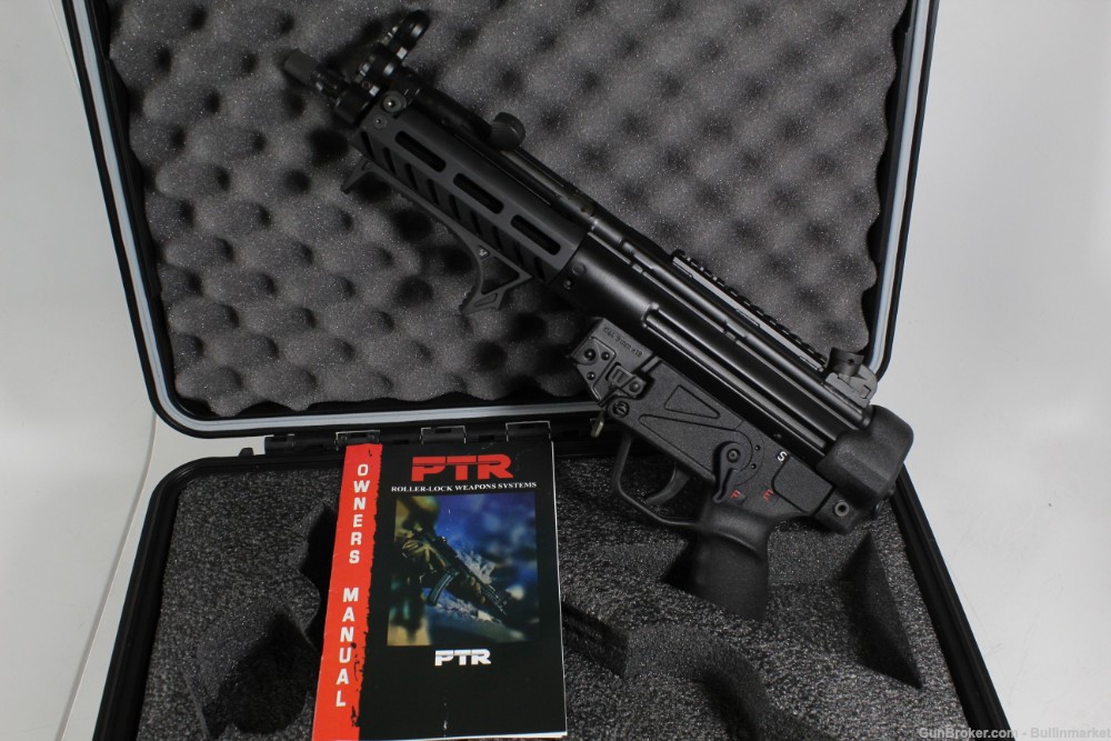 PTR 9CT 9mm Semi Auto Pistol MP5 / SP5 Clone w/ Hard Case-img-3