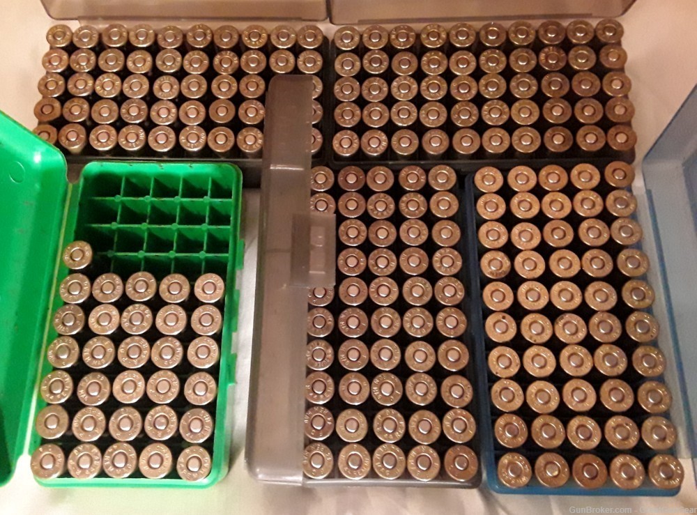 231 x Reload Ammo Rounds for COMPONENTS ONLY 44 Mag with JHP Bullets 240 Gr-img-0