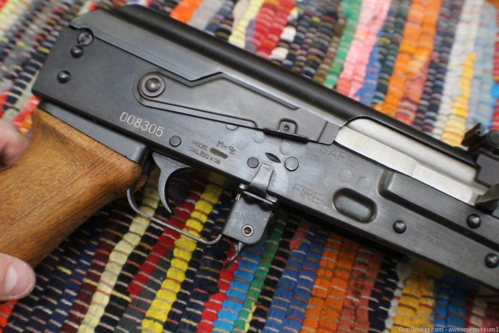 Excellent Mitchell Arms Zastava M-90 Semi Auto AK Rifle 7.62x39 Pre Ban-img-4