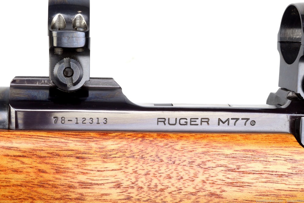  RUGER M77 .243 WITH BEAUTIFUL MANNLICHER STOCK!!-img-20