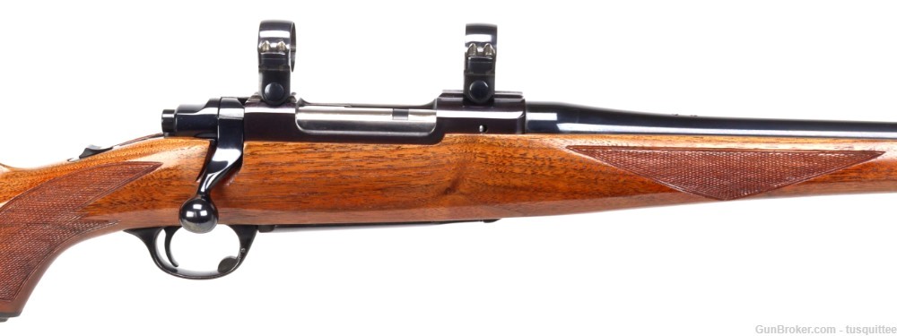  RUGER M77 .243 WITH BEAUTIFUL MANNLICHER STOCK!!-img-3
