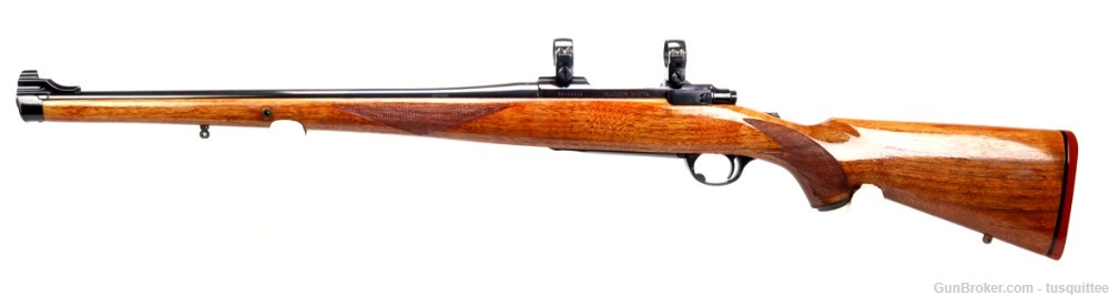  RUGER M77 .243 WITH BEAUTIFUL MANNLICHER STOCK!!-img-0