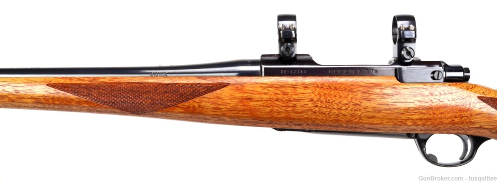  RUGER M77 .243 WITH BEAUTIFUL MANNLICHER STOCK!!-img-10