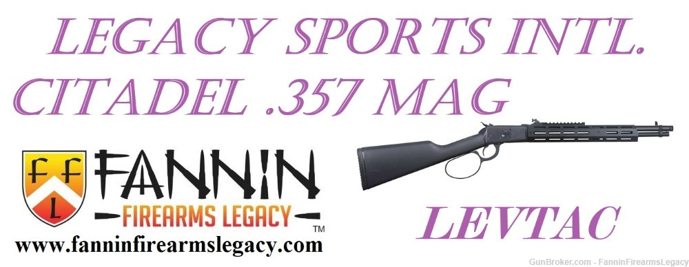 CITADEL LEVTAC 92 357 MAG 38 SPL Legacy Sports Intl. CIT357LVR-img-0
