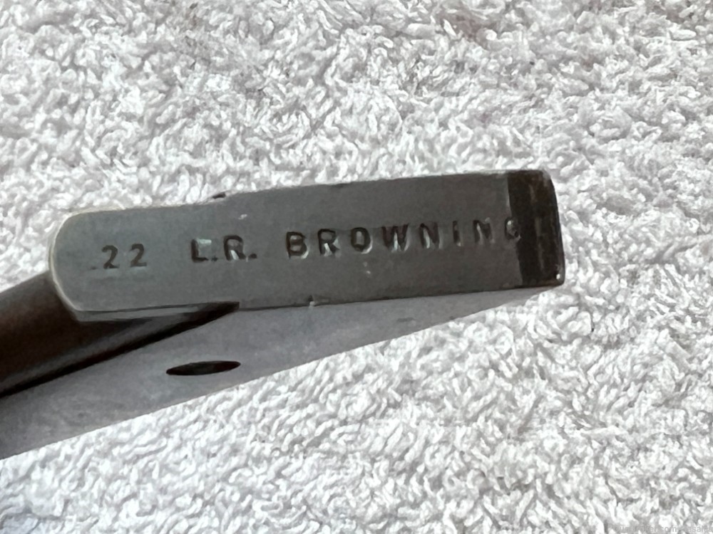 Gorgeous Browning Medalist 22LR Semi Auto Target Pistol w/Barrel Weight C&R-img-17
