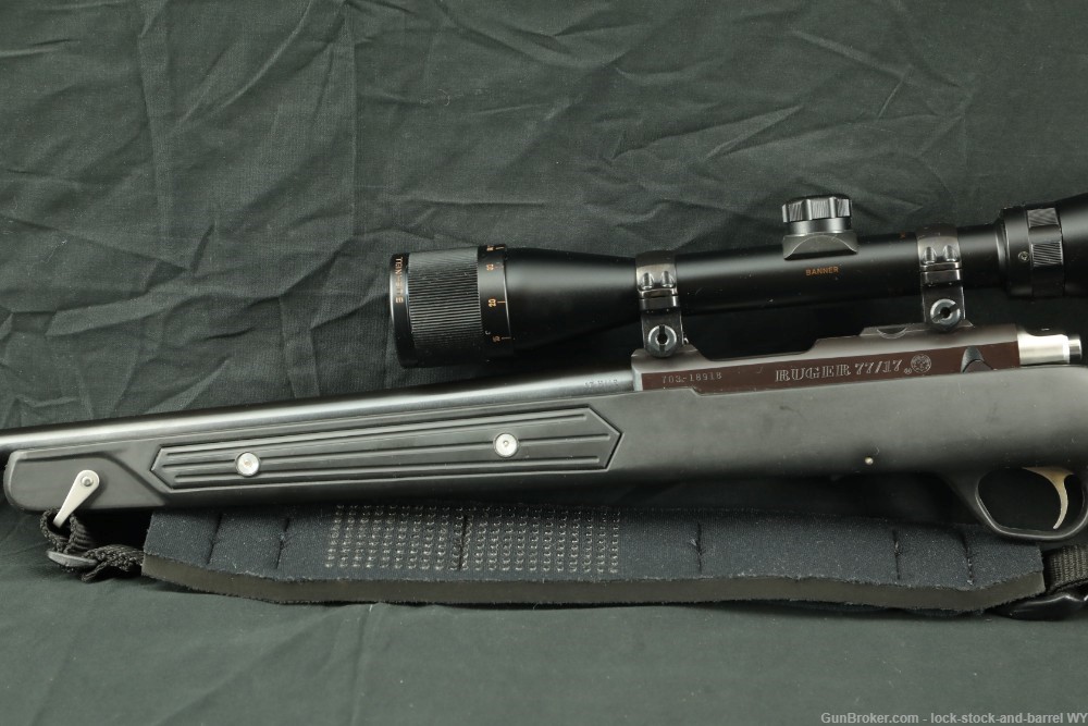 Sturm Ruger M77/17 .17 HMR 22” Bolt-Action Rifle MFD 2005 w/ Scope-img-11