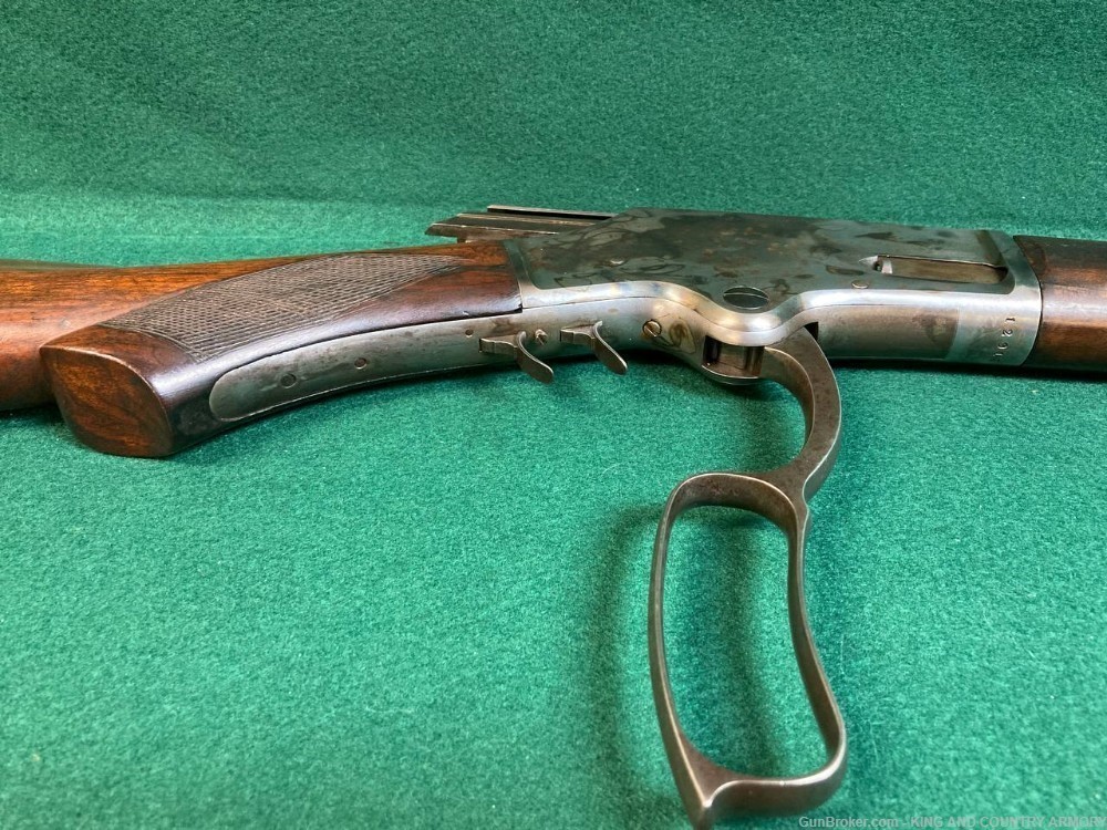 RARE MARLIN 1881 30" BBL SET TRIGGERS CASE HARDENED MADE IN 1890 LEVER ACT-img-12