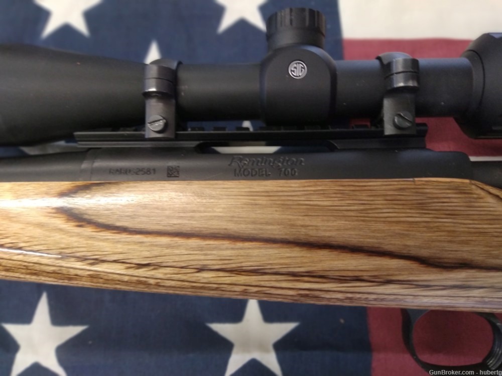 Remington 700 ADL 22-250 W/Sig  Whiskey3 scope-img-2