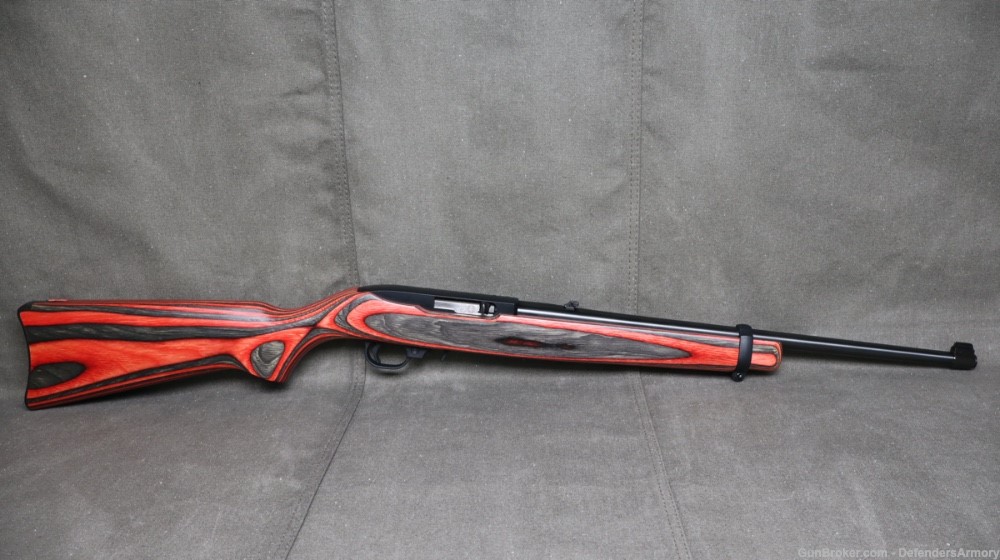 Ruger 10/22 50th Year Anniversary Limited Edition .22LR 18.5" Red Laminated-img-2