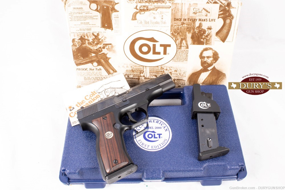 Colt 2000 All American 9MM Durys # 17114-img-0