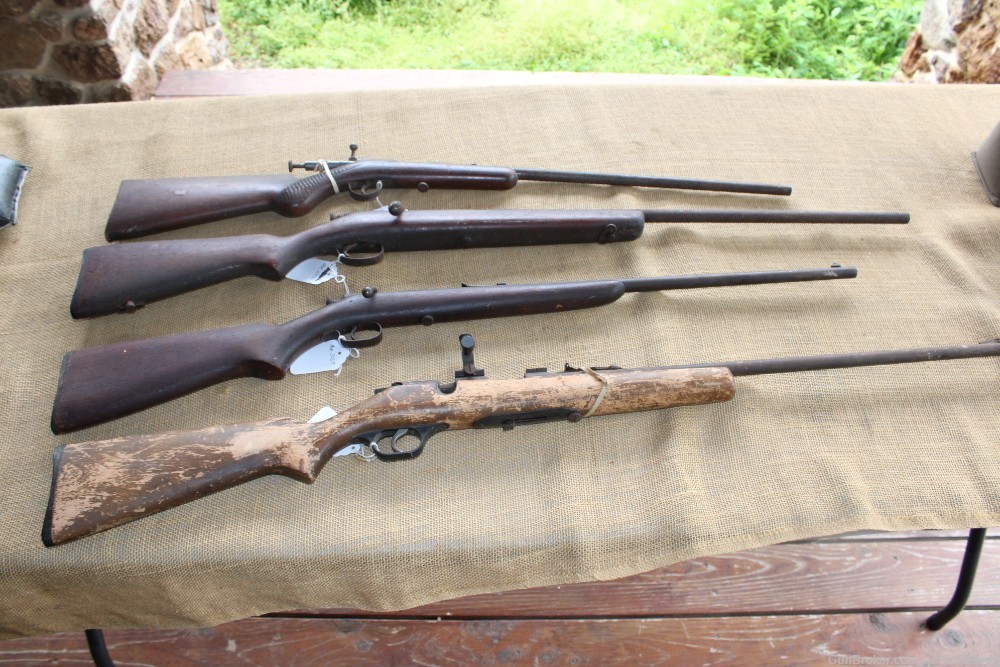 4 Bolt Rifles AS IS !  PARTS ONLY!  HANDY MAN SPECIAL!-img-0