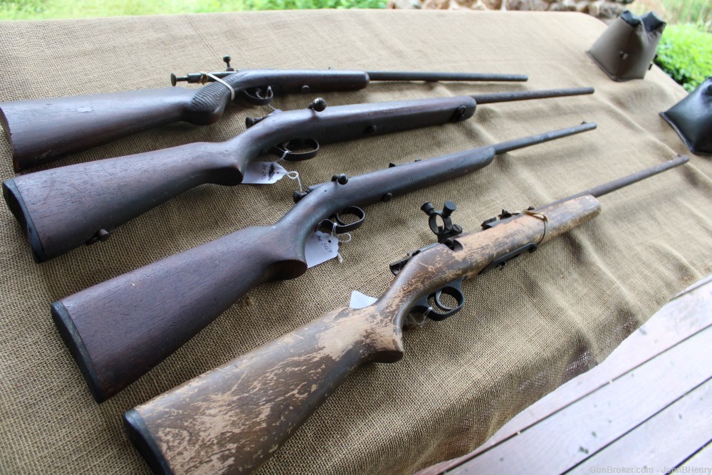 4 Bolt Rifles AS IS !  PARTS ONLY!  HANDY MAN SPECIAL!-img-1