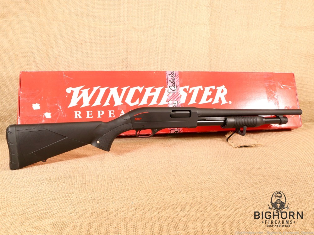 Winchester, SXP Defender, 12-Gauge, 18" Matte Pump-Action Shotgun *PENNY*-img-1