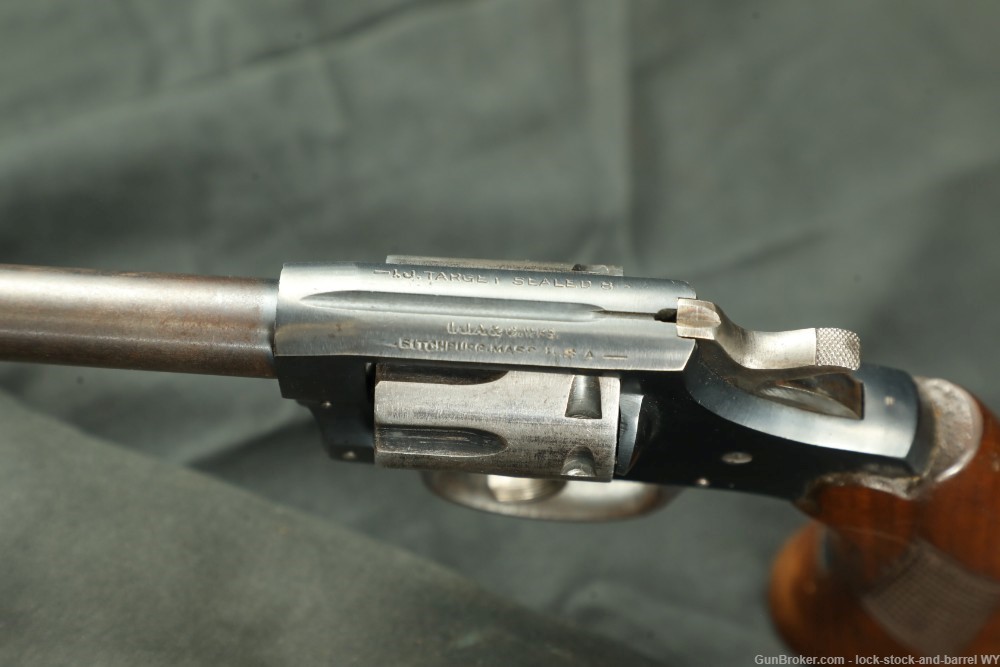 Iver Johnson Target Sealed 8 .22 LR Double Action Revolver, MFD 1940s C&R-img-16