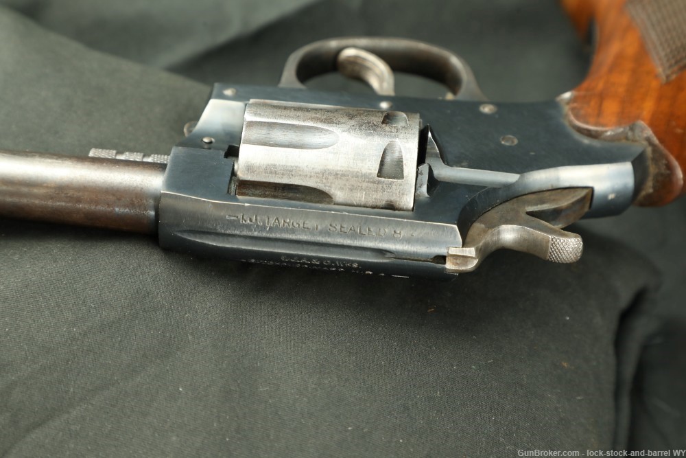 Iver Johnson Target Sealed 8 .22 LR Double Action Revolver, MFD 1940s C&R-img-15