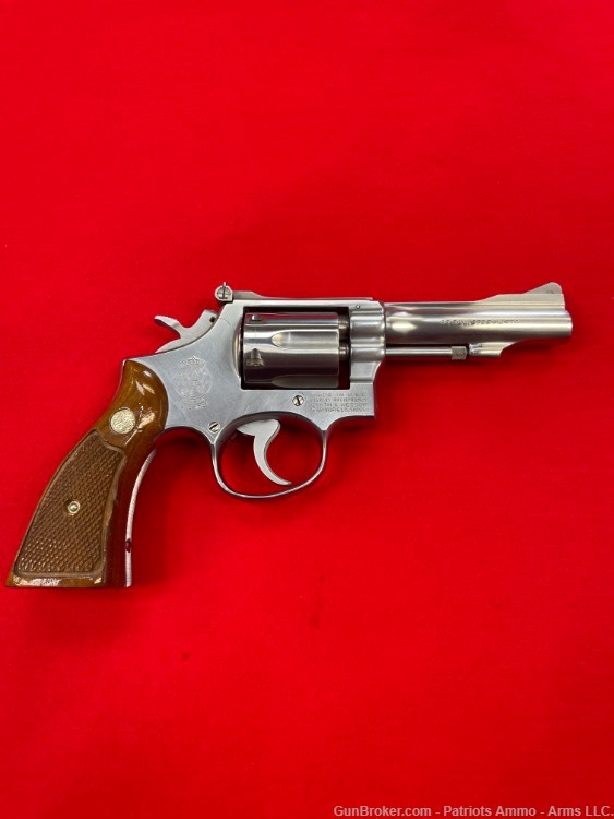 SMITH & WESSON - MOD. 67 NO DASH - .38SPL - 1971 PROD - STAINLESS - USED-img-0
