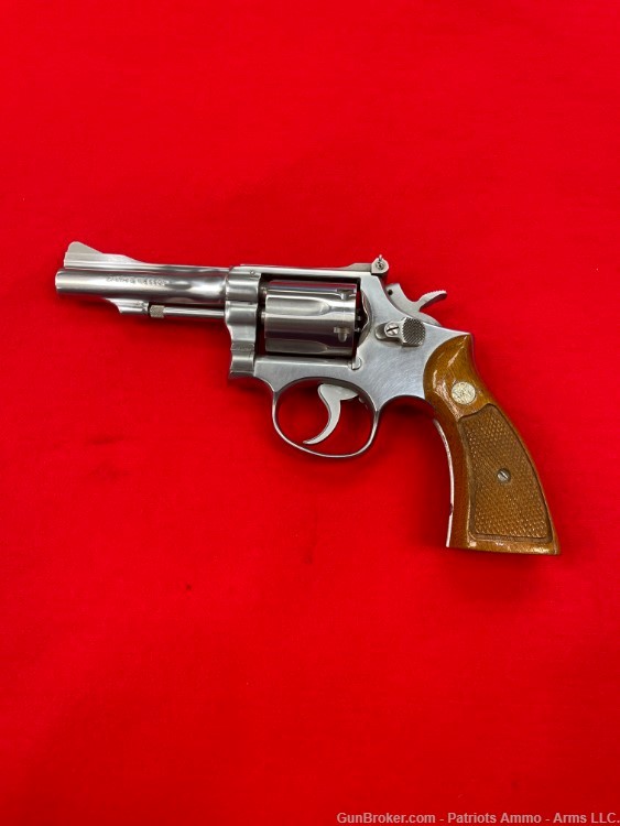 SMITH & WESSON - MOD. 67 NO DASH - .38SPL - 1971 PROD - STAINLESS - USED-img-1