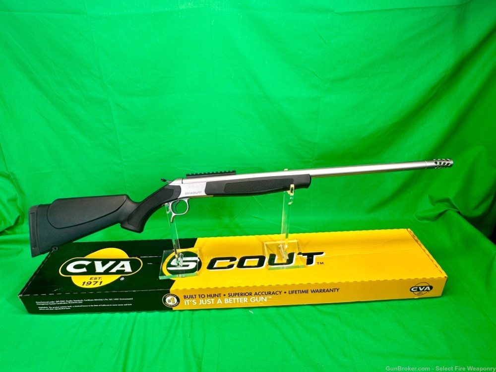 New in Box CVA Scout Takedown 45-70 Threaded Barrel Connecticut Valley Arms-img-0