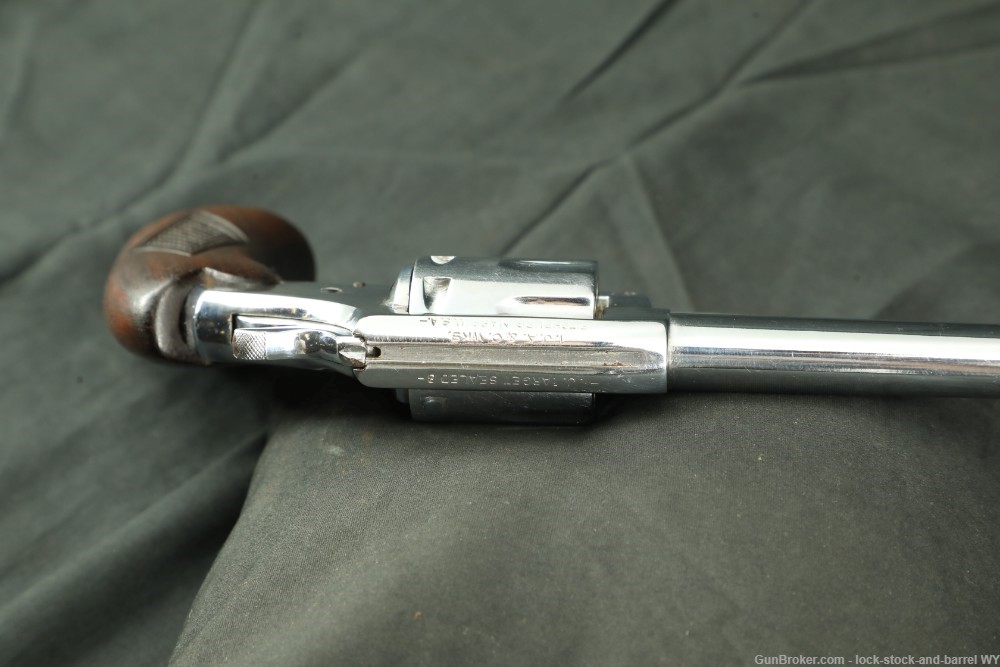 Iver Johnson Target Sealed 8 .22 LR Double Action Revolver, MFD 1950s C&R-img-7