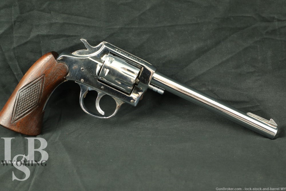 Iver Johnson Target Sealed 8 .22 LR Double Action Revolver, MFD 1950s C&R-img-0