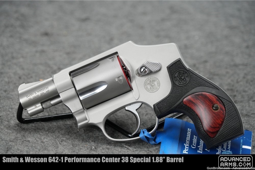 Preowned - Never Fired! Smith & Wesson 642-1 Performance Center 38 Special -img-0