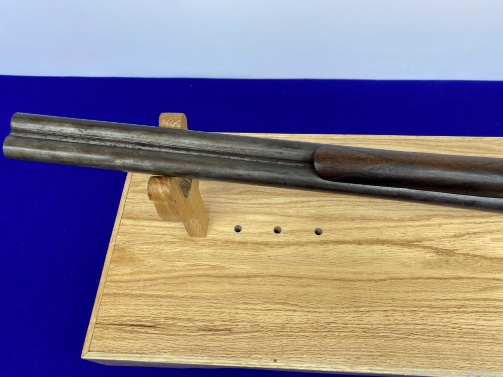 Bridge Gun Co. Shotgun 12ga 20" *VINTAGE COAHCH GUN OLD WEST HAMMER SxS*-img-35