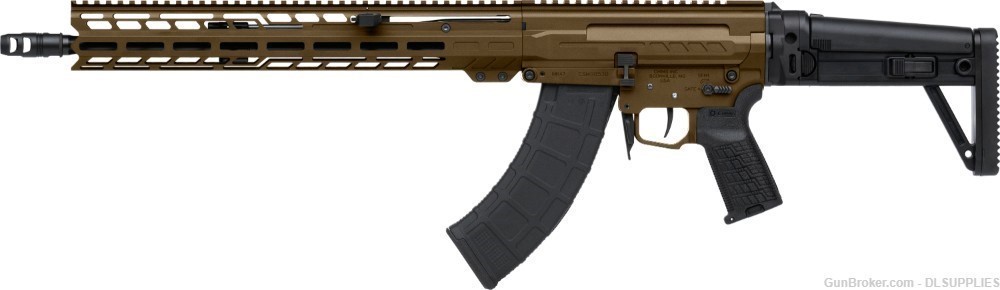 CMMG DISSENT MK47 MIDNIGHT BRONZE CERAKOTE AK47 VARIANT 16.1" BBL 7.62X39-img-1