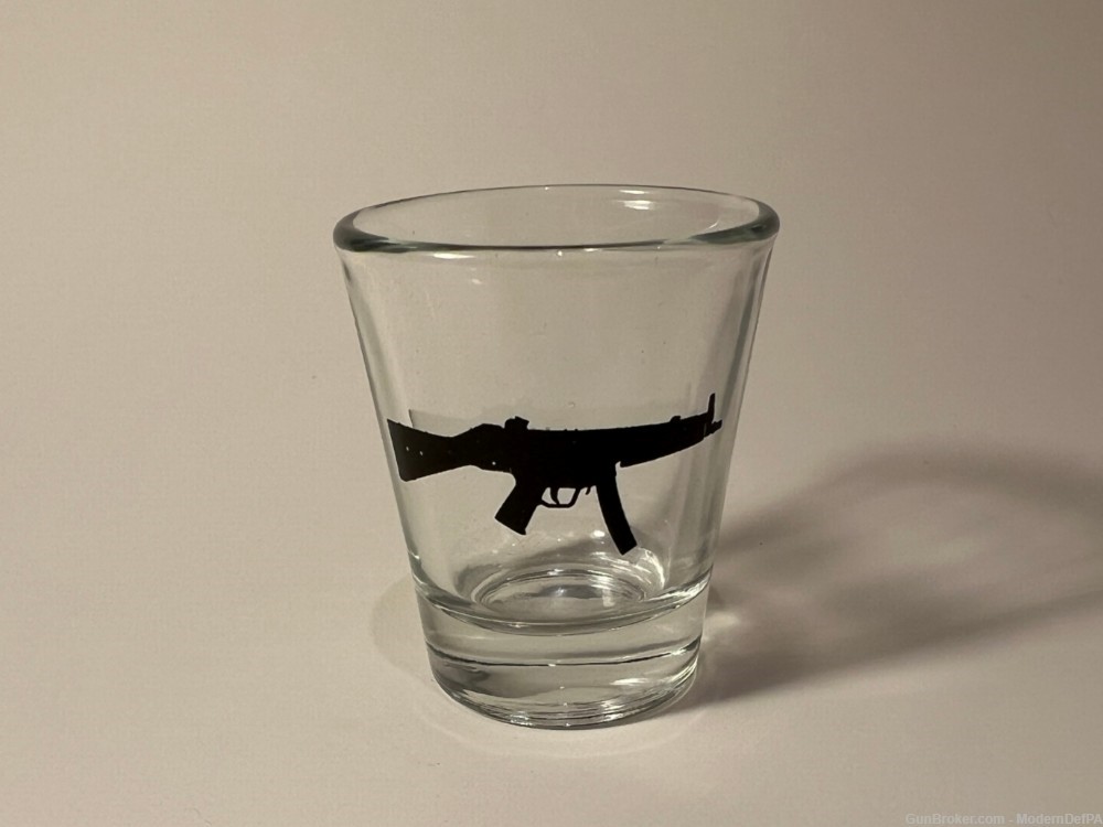 Triple Pack H&K Heckler Koch HK MP5A3 MP5K MP5A2 AP5 SP5 1.75oz Shot Glass-img-3