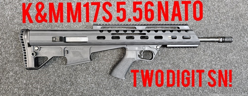 Very Rare K&M M17s unfired 5.56-img-0