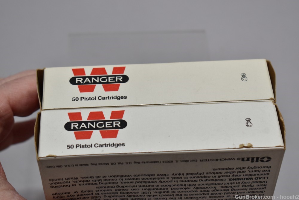 2 Boxes 95 Rds Winchester Ranger SXT Controlled Expansion 9mm +P+ 127 G -img-5