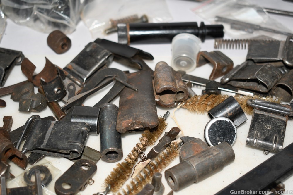 Gun Parts Lot 8 Huge Lot 19 Lbs Mixed US Foreign Military Small PARTS READ-img-11