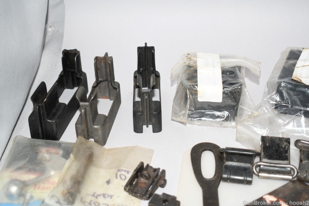 Gun Parts Lot 8 Huge Lot 19 Lbs Mixed US Foreign Military Small PARTS READ-img-1