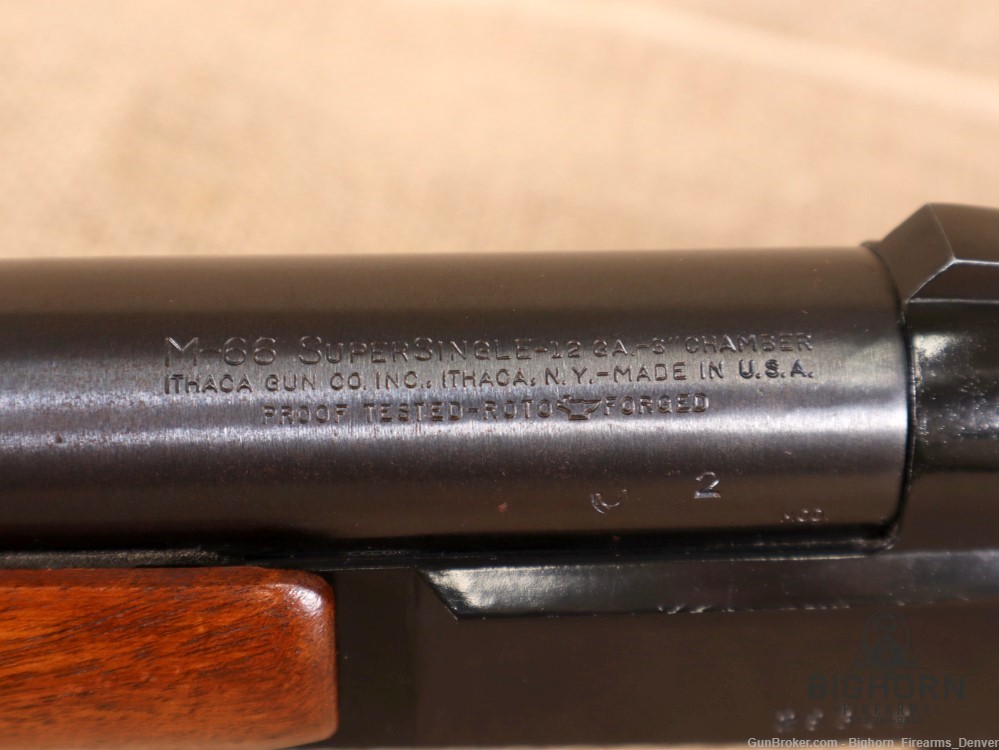 Ithaca M-66 Super Single 12Ga., 3" Lever-Action Single-Shot Shotgun *PENNY*-img-13