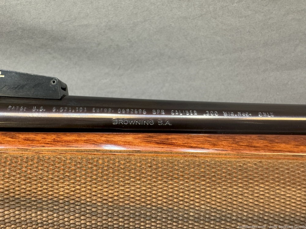 LIKE NEW Browning BPR - .300Win Mag Pump Action Rifle w/ 24" Barrel-img-5