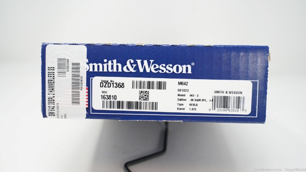 SMITH & WESSON MODEL 642 .38SPL+P STAINLESS 5 SHOT (SW163810)-img-28