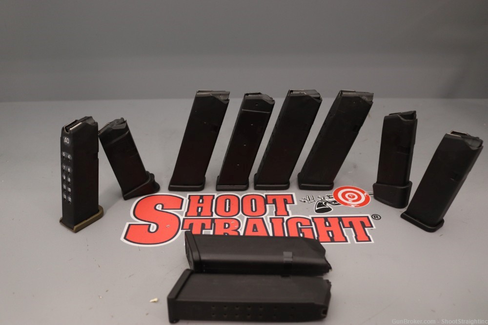 Lot O' Ten (10) Random Glock Magazines (OEM)-img-0