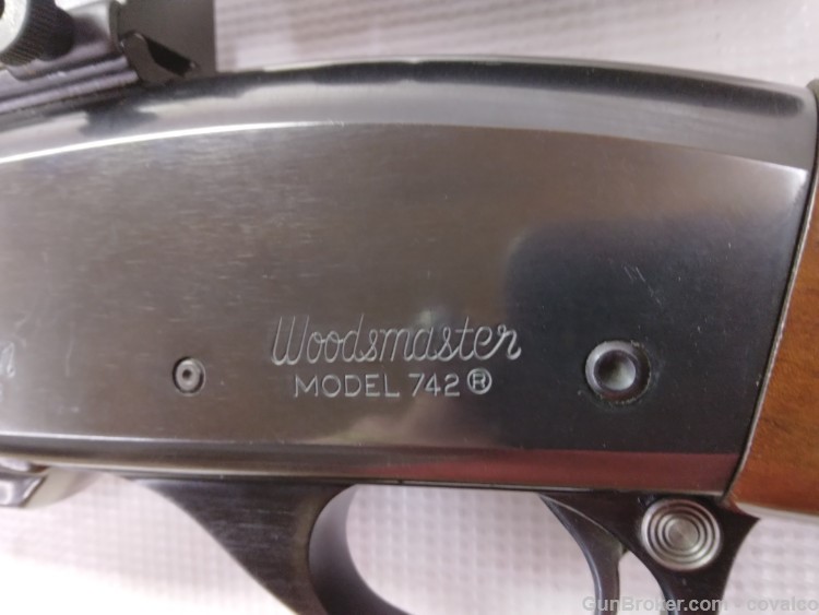 Remington Woodmaster 742 Semi Auto 30-06 SPRG. Rifle  No Reserve-img-9