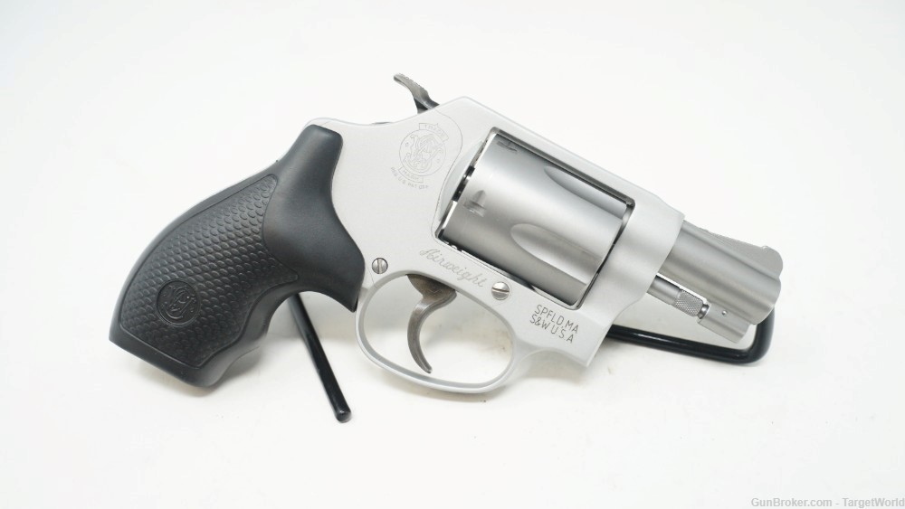 SMITH & WESSON 637 AIRWEIGHT REVOLVER .38 SPL+P MATTE SILVER (SW163050)-img-1