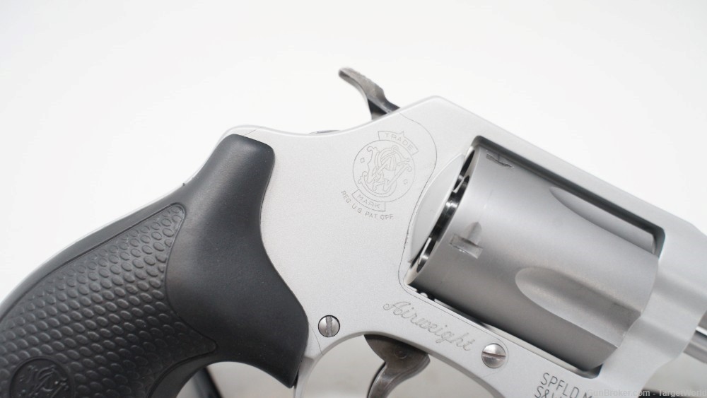 SMITH & WESSON 637 AIRWEIGHT REVOLVER .38 SPL+P MATTE SILVER (SW163050)-img-4