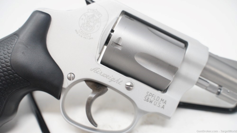 SMITH & WESSON 637 AIRWEIGHT REVOLVER .38 SPL+P MATTE SILVER (SW163050)-img-5
