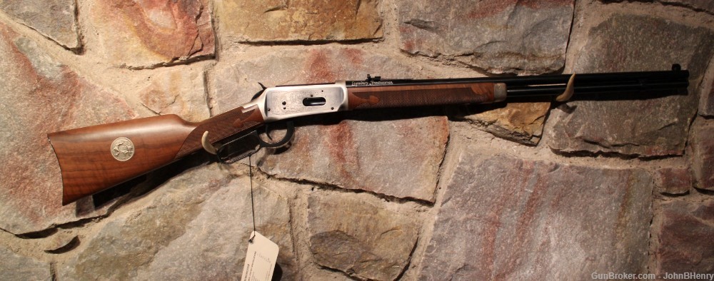 Winchester Legendary Frontiersmen Com.  38-55Win in Original Box +Ammo-img-1