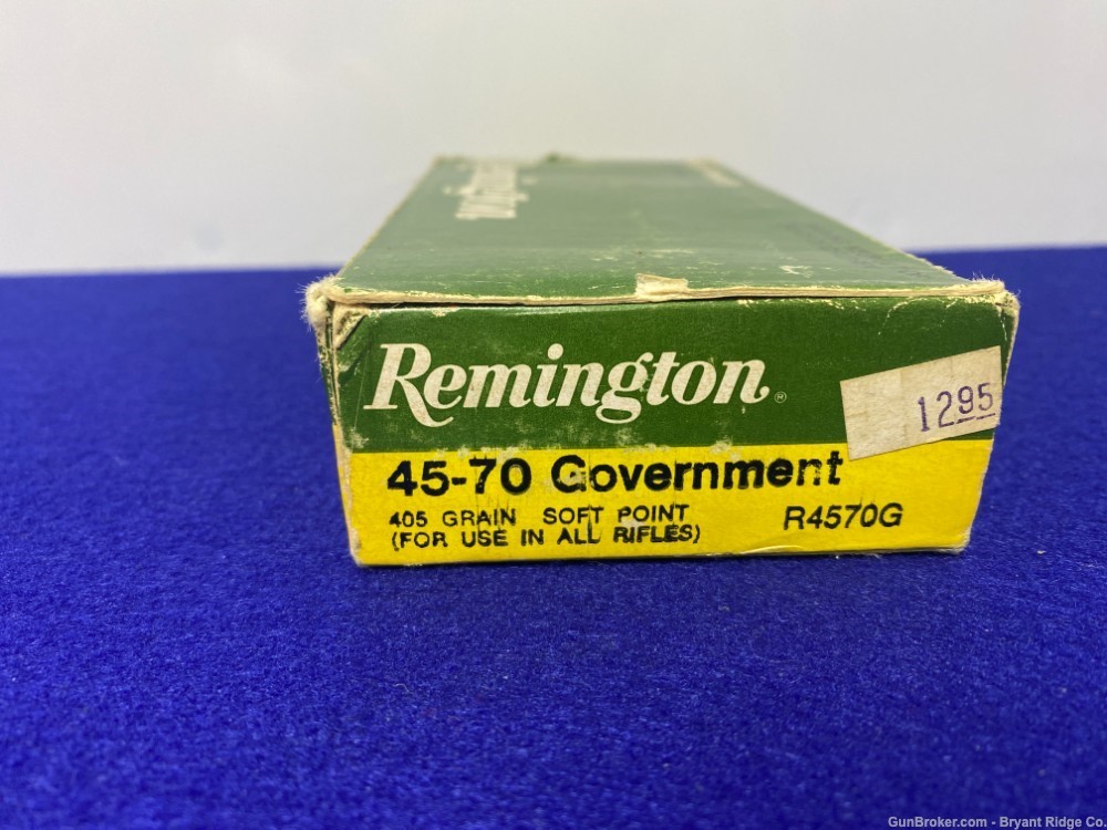 VINTAGE Remington 45-70 Government 1 FULL BOX *IMPRESSIVELY ACCURATE AMMO*-img-6