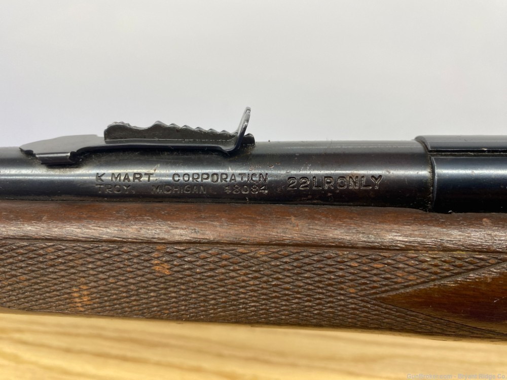 Squires Bingham Model 20 .22LR Blue 20.75" *IMPORTED BY K-MART CORPORATION*-img-26