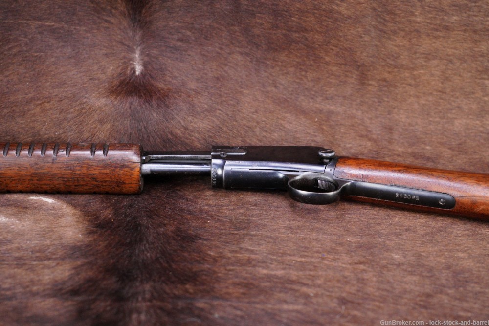 Winchester Model 62A .22 S/L/LR 23” Pump Action Rifle Gallery Gun 1937 C&R-img-12