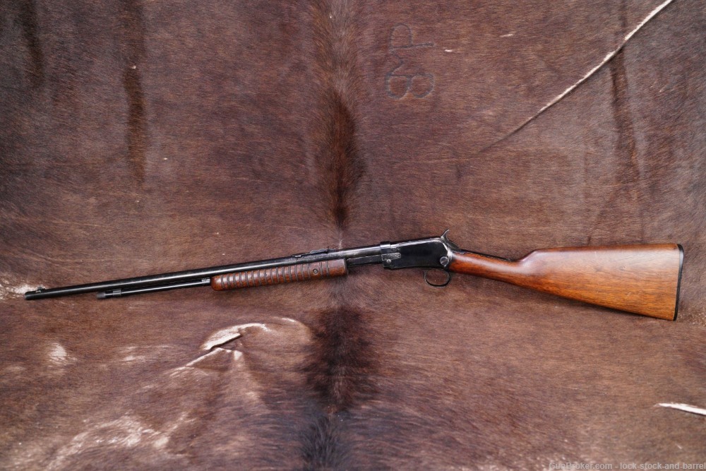 Winchester Model 62A .22 S/L/LR 23” Pump Action Rifle Gallery Gun 1937 C&R-img-7