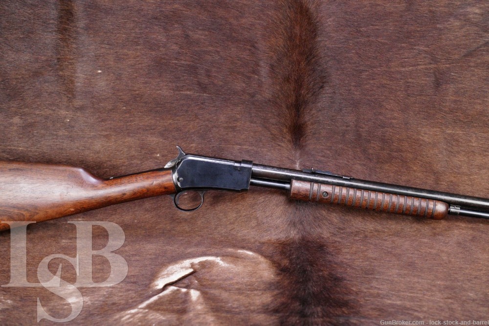 Winchester Model 62A .22 S/L/LR 23” Pump Action Rifle Gallery Gun 1937 C&R-img-0